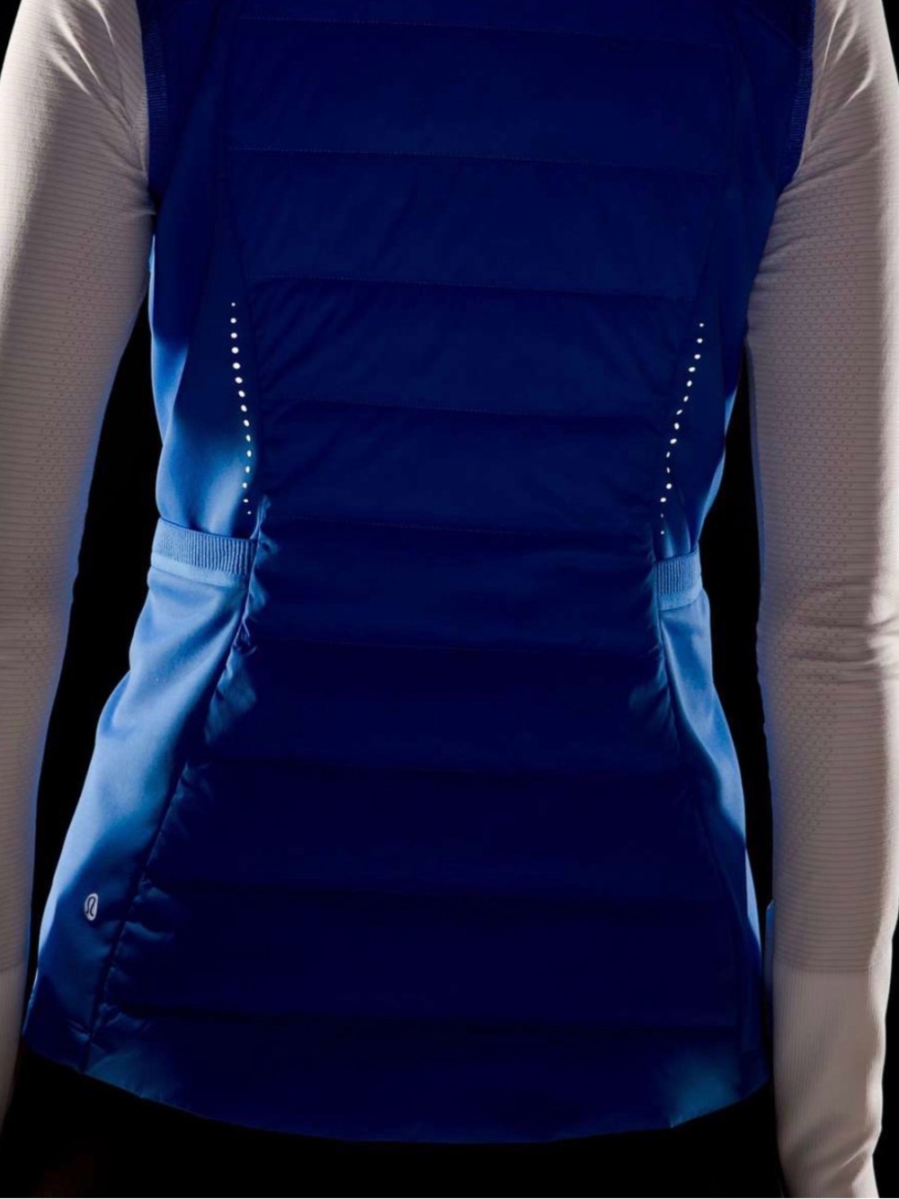 Lululemon Down for It All Vest in Pipe Dream Blue Size 8 - Picture 6 of 10